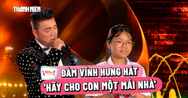Đàm Vĩnh Hưng hát 'Hãy cho con một mái nhà'
