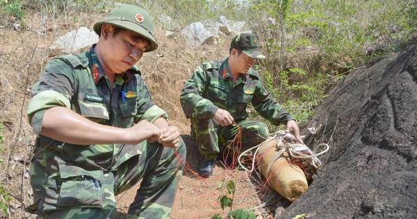 Khánh Hòa đặt mục tiêu làm sạch hơn 160.000 ha đất nhiễm bom mìn