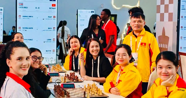 Cờ vua Việt Nam tiếp mạch chiến thắng ở Olympiad 2026