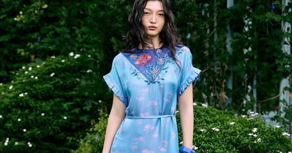 Sở hữu vẻ ngoài thanh thoát, nữ tính với đầm suông từ lụa và linen