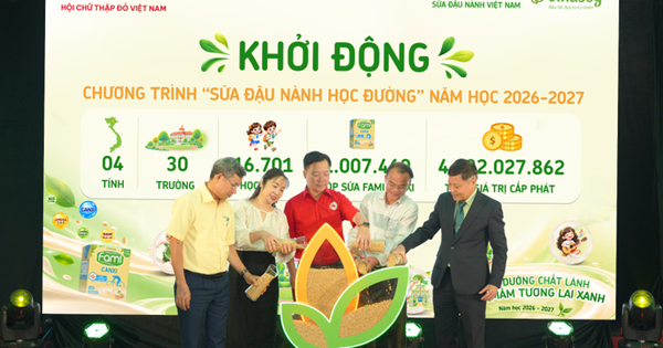 30 trường - 1 triệu hộp sữa: Hành trình mang dưỡng chất lành đến mầm xanh tương lai