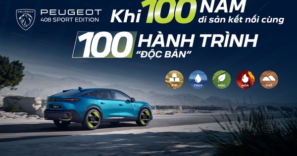 Peugeot 408 Sport Edition: Khi 100 năm di sản kết nối cùng 100 hành trình “độc bản”