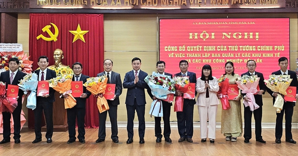 Đắk Lắk bổ nhiệm 9 cán bộ chủ chốt vào ban quản lý mới thành lập