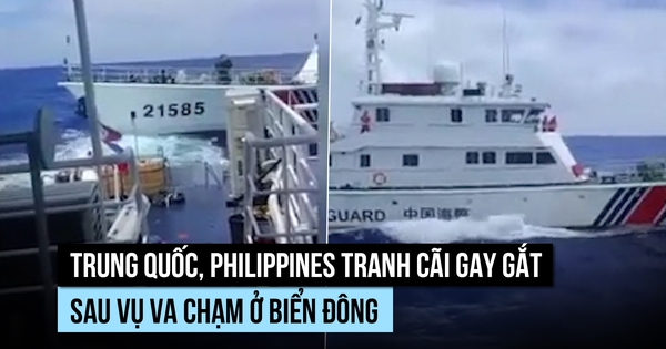 Tranh cãi Trung Quốc, -Philippines sau va chạm tàu ở Biển Đông