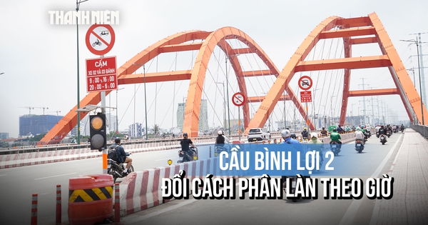 Cầu Bình Lợi 2 phân làn theo giờ, dòng xe được tách theo từng khung giờ