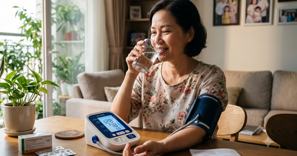 Uống nhiều nước hơn, huyết áp thay đổi thế nào?