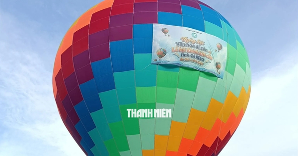 Khinh khí cầu tạo sức hút, Cà Mau thu 250 tỉ đồng từ du lịch
