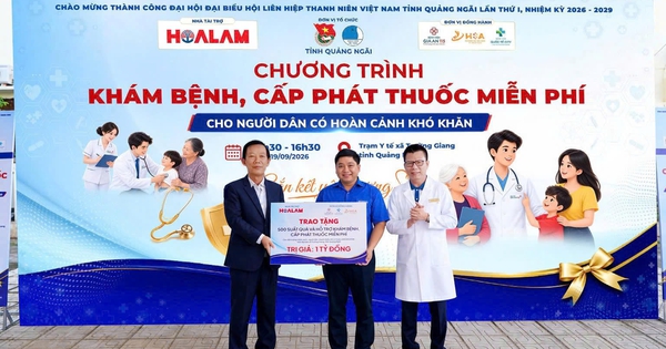 Từ Quảng Ngãi: Tập đoàn Hoa Lâm tiếp nối hành trình thiện nguyện vì sức khỏe cộng đồng