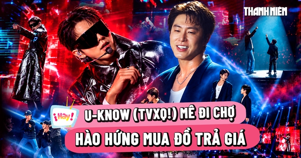 U-Know (TVXQ!) mê đi chợ Bến Thành, hào hứng trả giá
