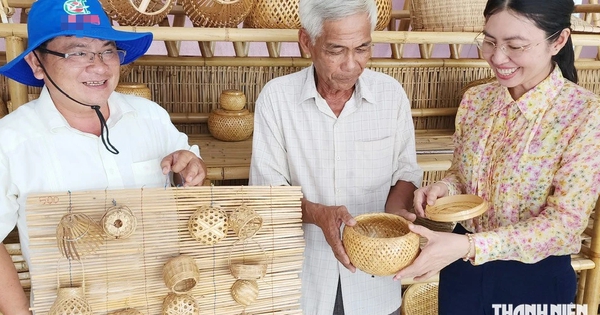 Ông Đạt U.70 giữ nghề đan đát trăm năm, dành 5 công đất trồng tre, trúc