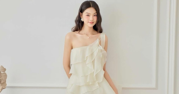 Đổi gió ngày thu với trang phục xếp tầng bồng bềnh