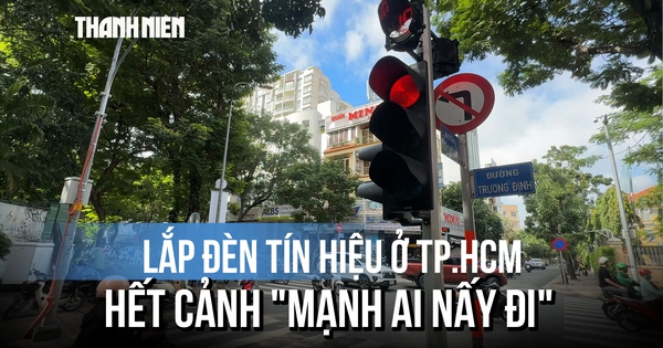 Tuyến đường trung tâm TP.HCM lắp loạt đèn tín hiệu, hết cảnh 'mạnh ai nấy đi'