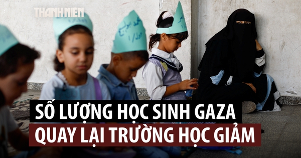 Trẻ em Gaza trở lại trường học trong nỗi buồn mất bạn bè