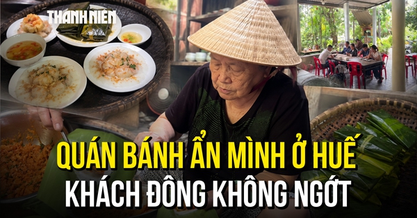 Quán bánh không biển hiệu ở Huế, cụ bà 81 tuổi phải treo bảng 'hết bánh' để giảm người vào