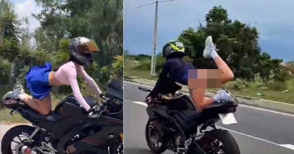 Khánh Hòa trục xuất nữ du khách Nga 'làm xiếc' trên đường