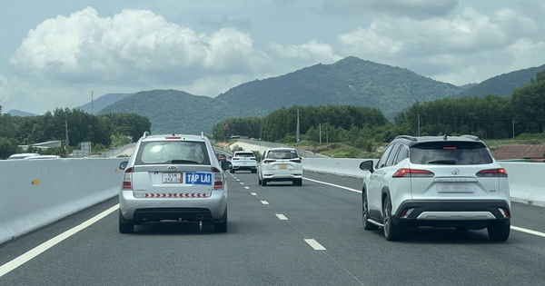 'Xe tập lái' di chuyển trên cao tốc có phù hợp?
