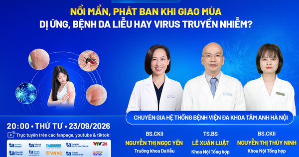 Nổi mẩn, phát ban khi giao mùa: Dị ứng, bệnh da liễu hay nhiễm virus?