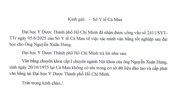 Lãnh án tù vì dùng bằng giả hành nghề bác sĩ, khám hơn 4.500 lượt bệnh nhân
