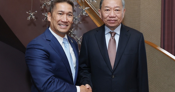 Tổng Bí thư, Chủ tịch nước Tô Lâm tiếp quyền Bộ trưởng Hải quân Mỹ Hùng Cao
