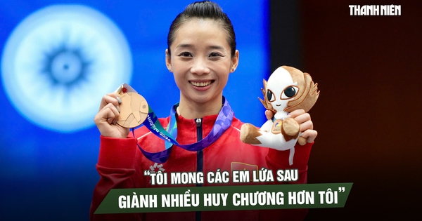 Dương Thúy Vi nhắn nhủ gì với lứa đàn em sau khi giành HCĐ ASIAD 20?