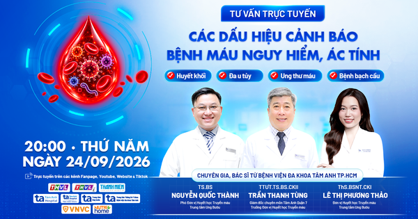 Tư vấn sức khỏe: Các dấu hiệu cảnh báo bệnh máu nguy hiểm, ác tính
