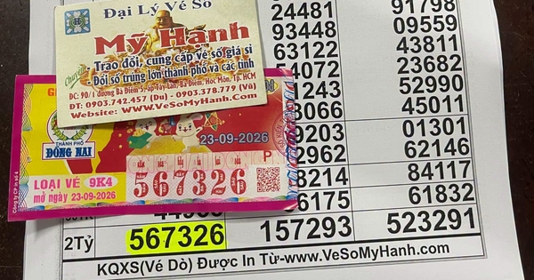 Mua vé số khi đang trông cháu, bà ngoại trúng độc đắc 2 tỉ xổ số miền Nam