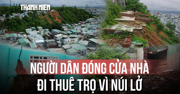 Thấp thỏm dưới chân núi Một: Hàng chục hộ dân bỏ nhà đi thuê trọ vì sợ sạt lở