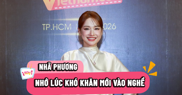 Nhã Phương rạng rỡ tại Lễ trao giải Vietnamese, nhớ lúc khó khăn mới vào nghề