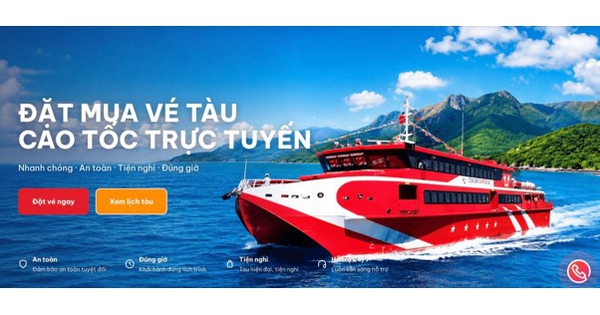Vetauonline Express: Thêm một cách thuận tiện để chuẩn bị chuyến đi biển