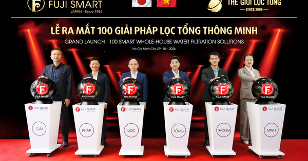 Fuji Smart Nhật Bản trình làng 100 giải pháp lọc nước tổng đầu nguồn tích hợp AI