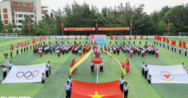 Hơn 1.000 sinh viên dự Đại hội thể thao đầu tiên của Trường ĐH Nha Trang