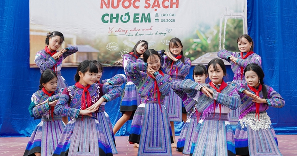Nước sạch cho em: Khi sự đồng hành bắt nguồn từ điều cơ bản nơi trường học