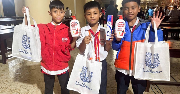 Unilever chung tay vì trẻ em vùng cao