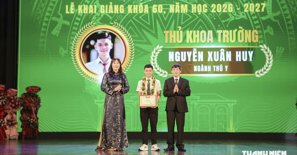Thủ khoa đầu vào Trường đại học Nông lâm Huế 'lớn lên cùng tình yêu động vật'