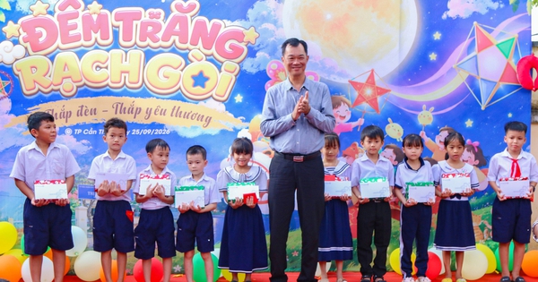 Trung thu 2026 ấm áp với 250 trẻ em khó khăn ở Cần Thơ