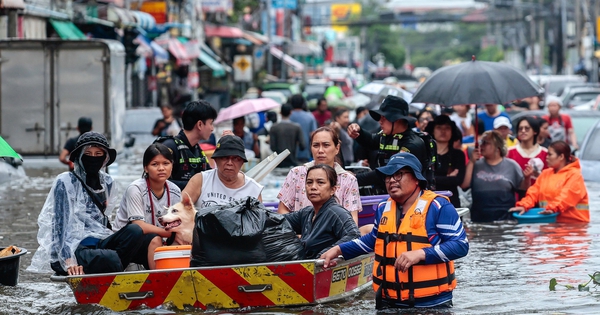 Bangkok ngập lụt lịch sử