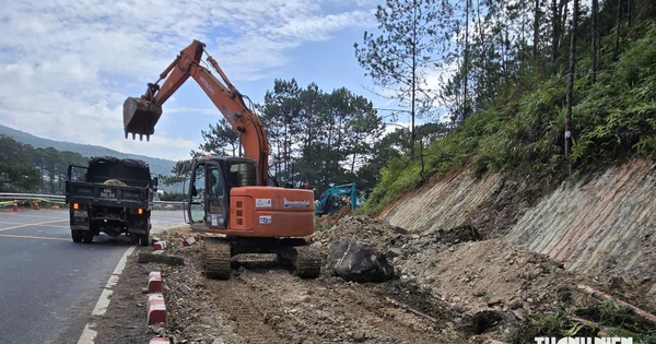 Đèo Mimosa nứt lún, Lâm Đồng mở rộng mặt đường để tránh ùn tắc giao thông