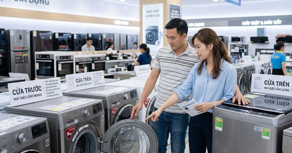 Vì sao máy giặt cửa trên thường rẻ hơn cửa trước?