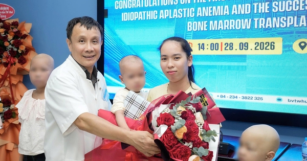 Bé trai 18 tháng tuổi hiến tủy cứu sống chị gái 4 tuổi