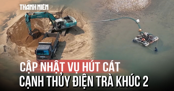 Phạt 120 triệu đồng doanh nghiệp tự ý tuồn cát thủy điện Trà Khúc 2 ra ngoài