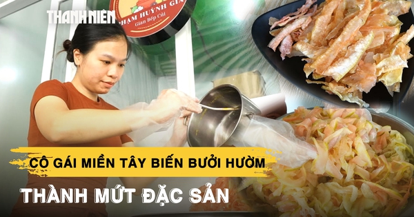 Khởi nghiệp ‘ngược số đông’, cô gái miền Tây biến bưởi hườm thành mứt đặc sản