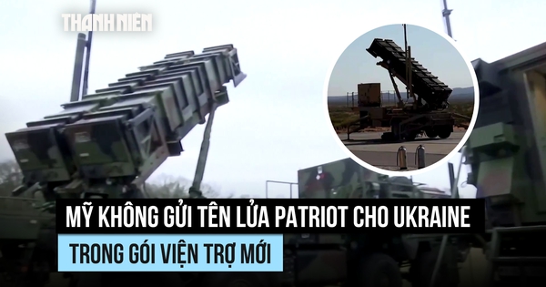 Mỹ không gửi tên lửa Patriot cho Ukraine trong gói viện trợ mới