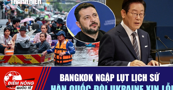 Tiêu điểm quốc tế ngày 29.9: Bangkok ngập lụt lịch sử | Hàn quốc đòi Ukraine xin lỗi