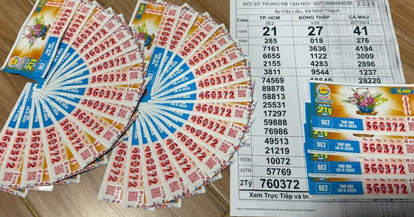 Dãy số giúp nhiều người ở TP.HCM cùng trúng 1,8 tỉ xổ số miền Nam