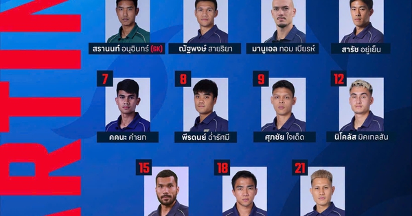 Nóng: Thái Lan tung đội hình mạnh nhất đại chiến Việt Nam, Chanathip trở lại