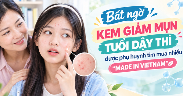 Bất ngờ kem giảm mụn tuổi dậy thì được phụ huynh tìm mua nhiều ‘made in VietNam’