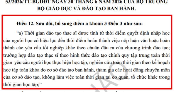 Bộ GD-ĐT: Không cấm học viên thạc sĩ chính quy làm việc toàn thời gian