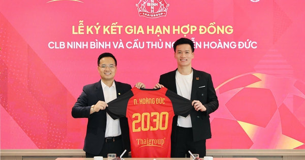 CLB Ninh Bình gia hạn hợp đồng với Hoàng Đức đến năm 2030