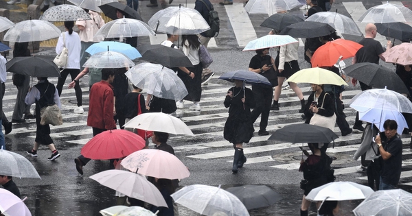 Tokyo 'mệt mỏi' vì mưa 35 ngày không dứt