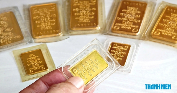 Giá vàng miếng và vàng nhẫn trong nước đồng loạt tăng ngày 30.9.2026